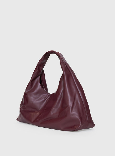 Feel A Way Shoulder Bag Burgundy