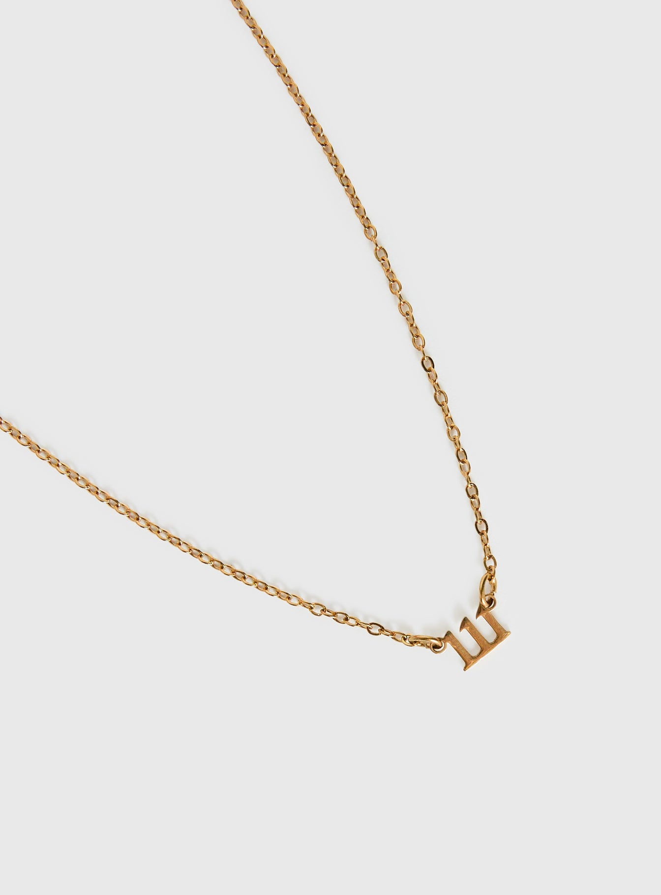 Engels Halskette 111 Gold vergoldet
