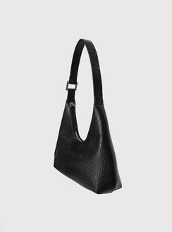 Reeves Croc Bag Black