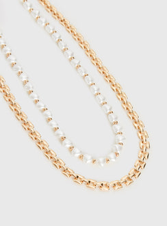 Freaya Necklace Pack Gold
