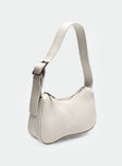 Speak The Truth Shoulder Bag Beige