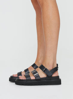 Charity Sandals Black