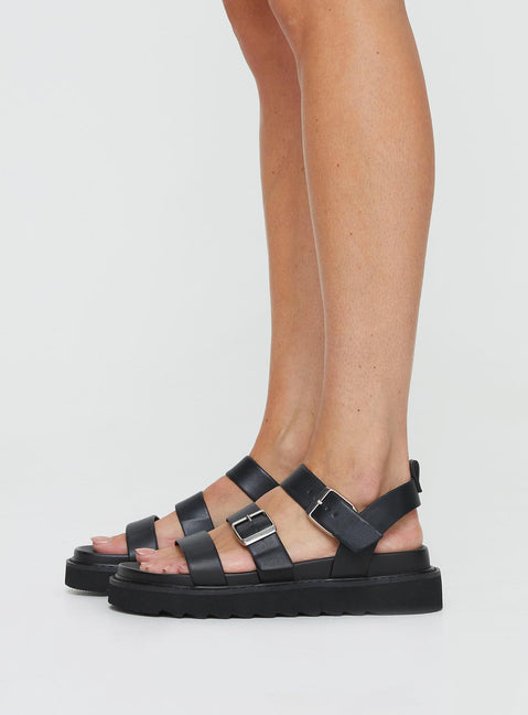 Charity Sandals Black