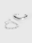 Calandra Bracelet Pack Silver