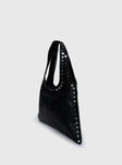 Tell The Truth Studded Bag Black / Silver