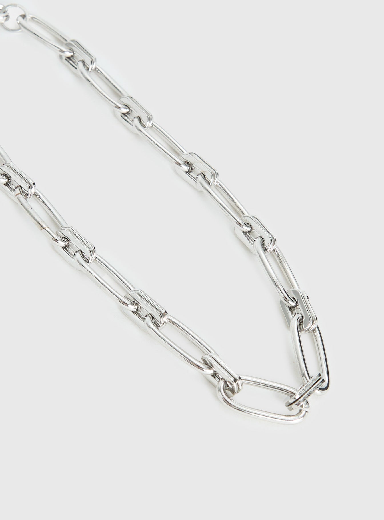 Good For You Necklace Silver