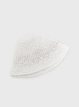 Kirky Hat White