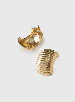 Georgette Earrings Gold