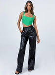 Kaeshia Rib Bustier Green Lower Impact