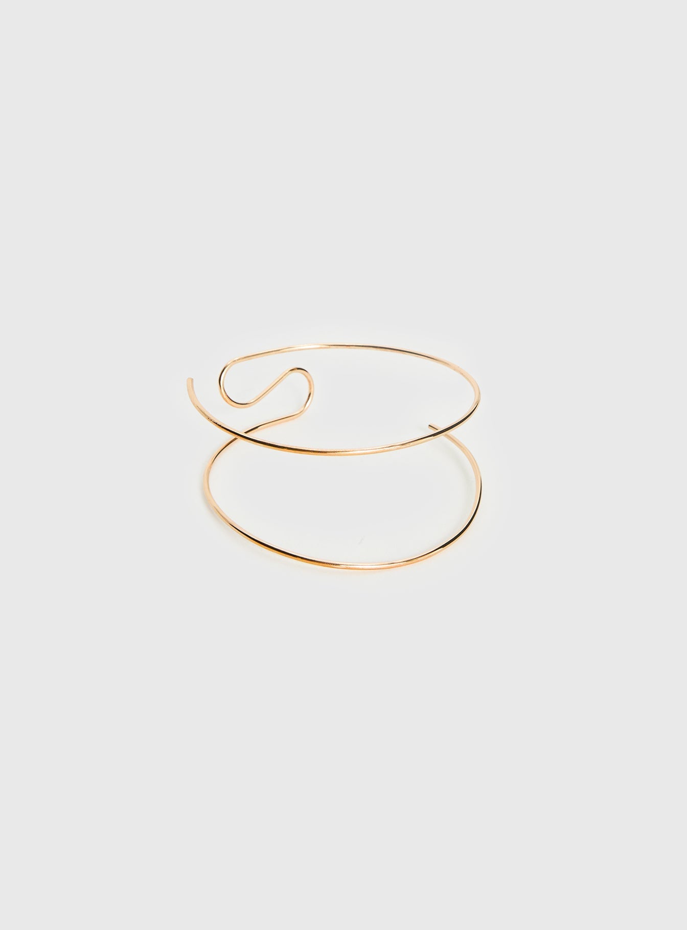Tamsen Spiral-Armreif Gold