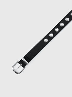 Nikoli Stud Belt Black / Silver
