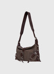 Anatolius Shoulder Bag Washed Brown