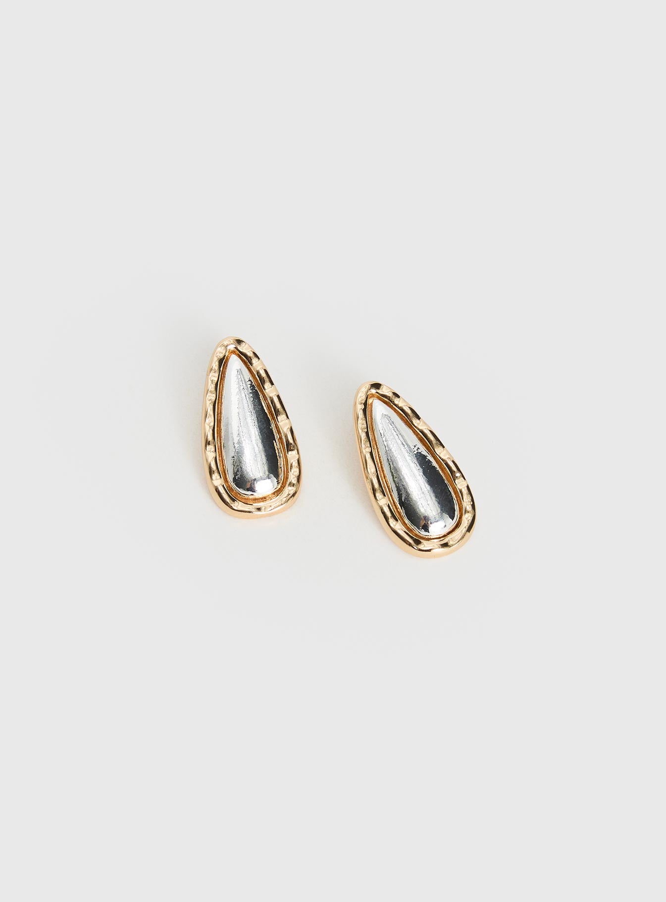 Natilee Teardrop Stud Earrings Multi