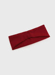 Headband Thick design, double lined, elasticated