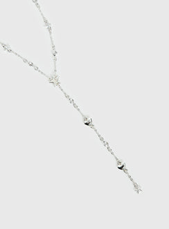 Sairah Y-Halskette Silber
