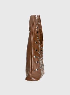 Savenna Stud Bag Brown
