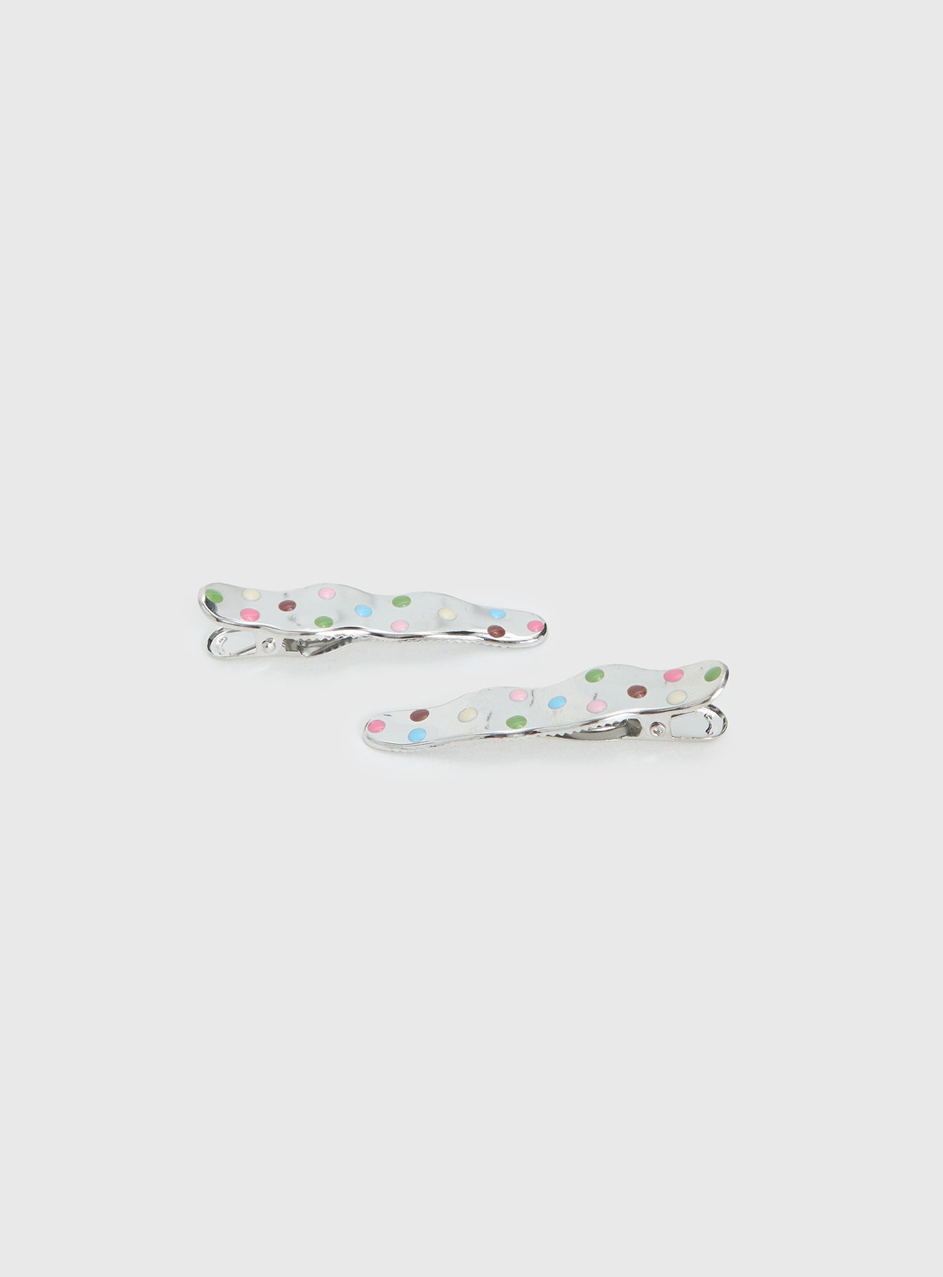 Kind To Another Hair Clips Silver / Multi