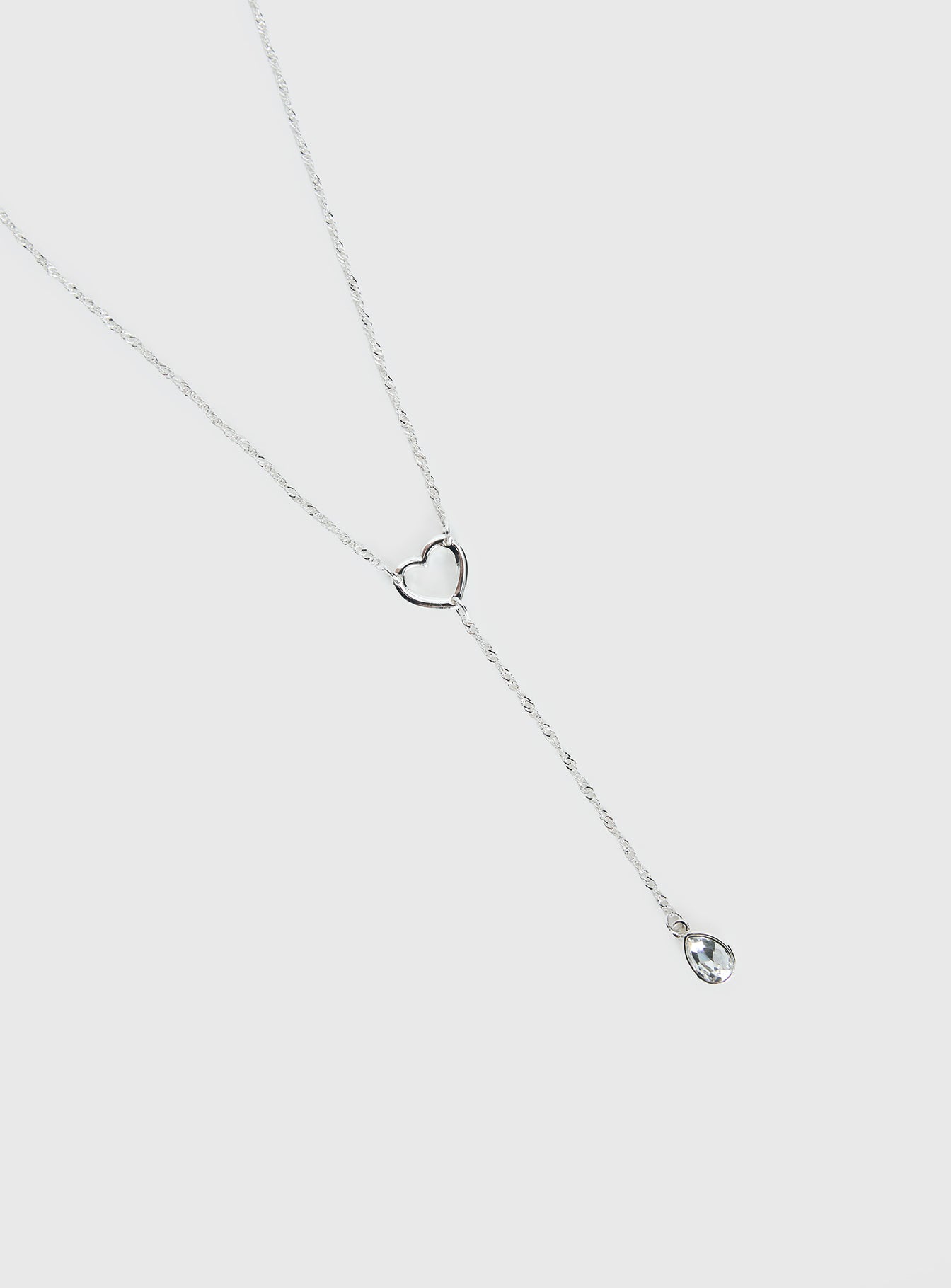 Reach Me Necklace Silver