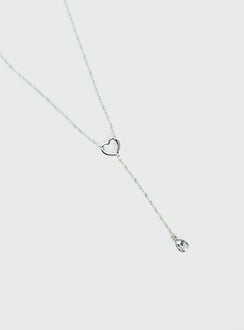 Reach Me Necklace Silver