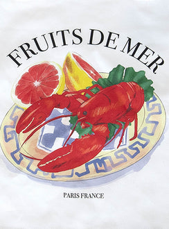 Lobster Larry Tote Bag White