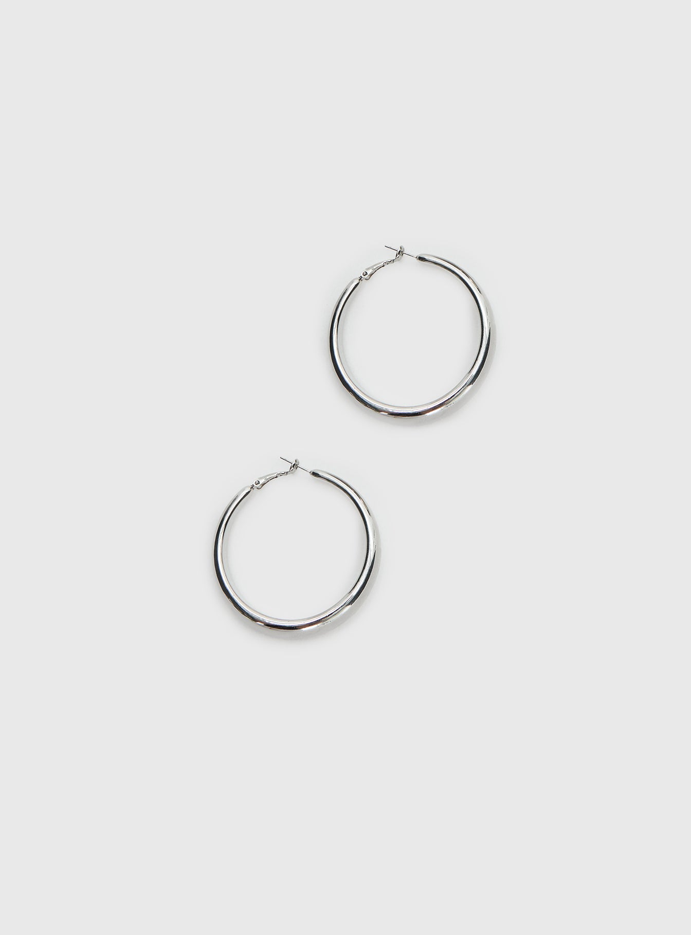 Raskin Hoop Earrings Silver