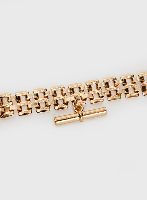 Travers Necklace Gold