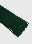 September Ends Scarf Forest Green