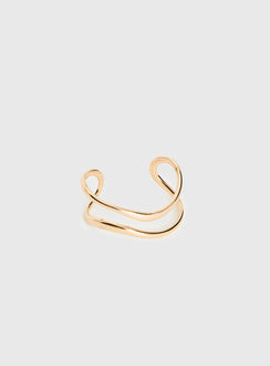 Secret To Love Cuff Gold