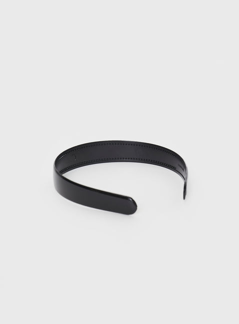Thick band headband