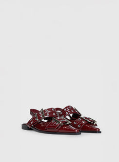 Therapy Matilda Flats Cherry Patent