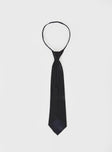 Eerie Neck Tie Black