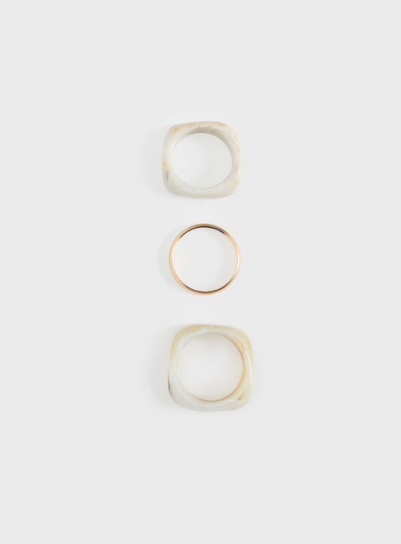 Amandah Resin Cuff Set Multi