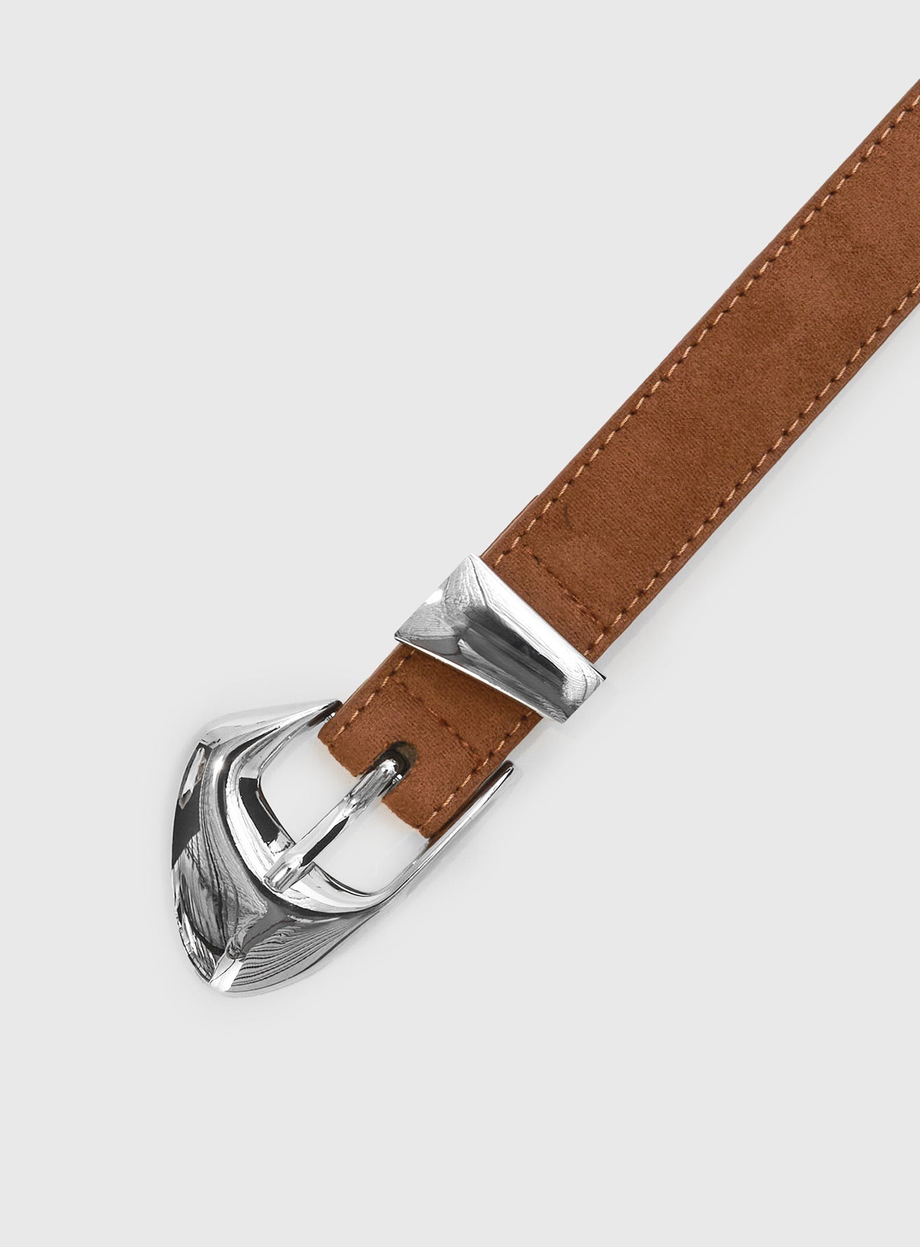 You're Strong Belt Brown / Silver