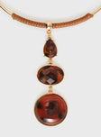 Judah Vintage Pendant Necklace Gold