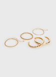 Gold-toned bracelet pack Bracelet & bangle styles, lobster clasp fastening