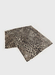 Wanna Be Mine Scarf Leopard