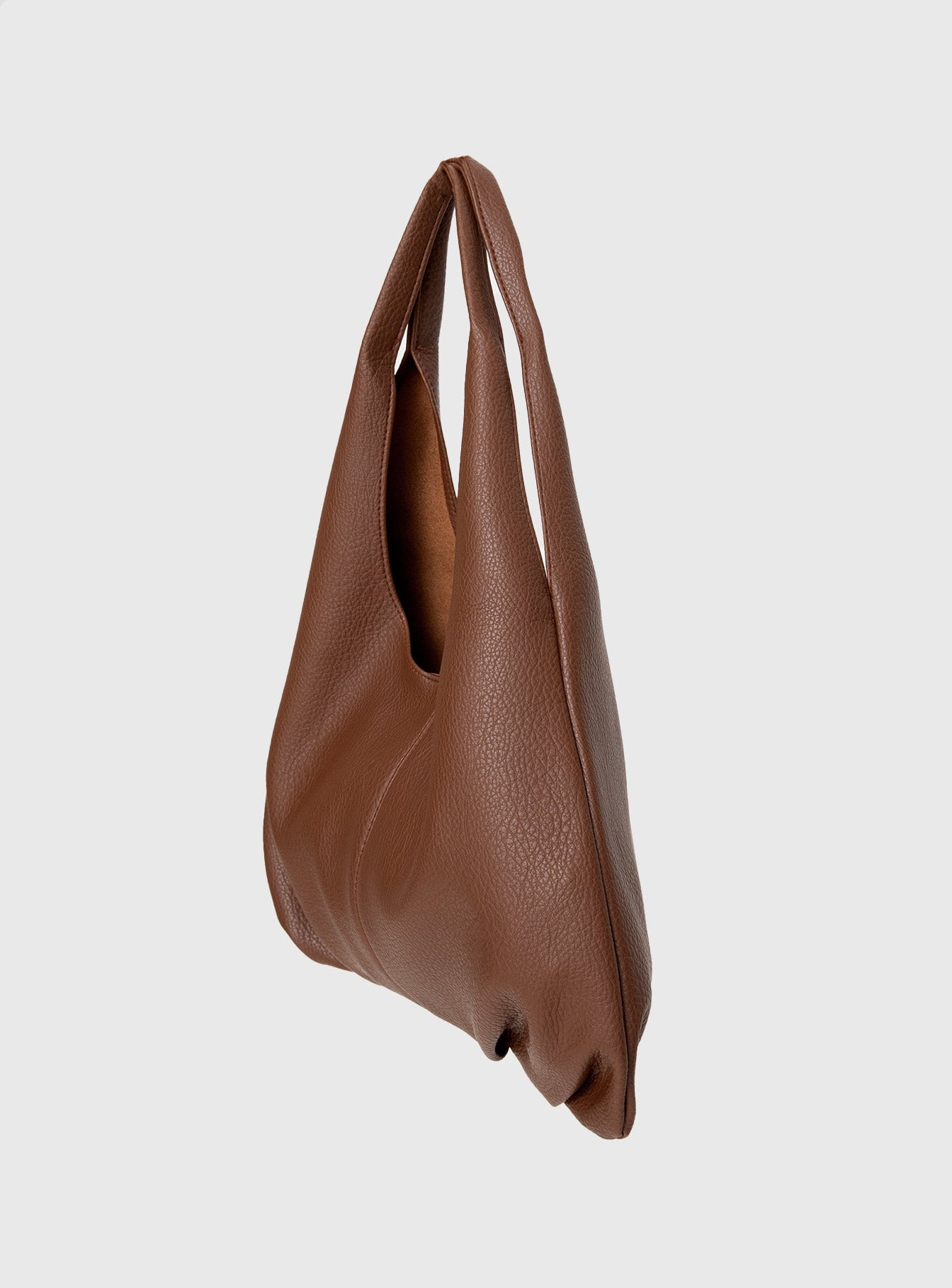 Zenia Shoulder Bag Brown | Princess Polly
