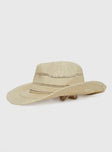 Mid Morning Cowboy Hat Beige