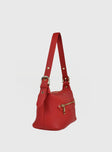 Sopha Dopha X Peta & Jain Lunda Shoulder Bag Red