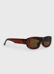 Darius Sunglasses Choc Brown