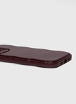 Ravenna Iphone Case Burgundy