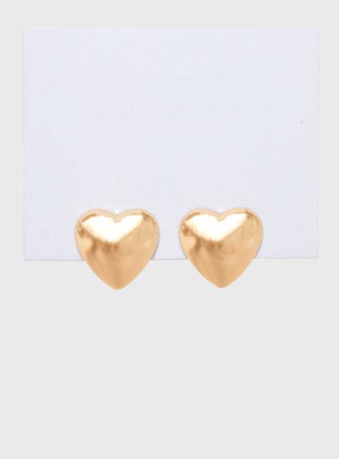 Leyna Earrings Gold