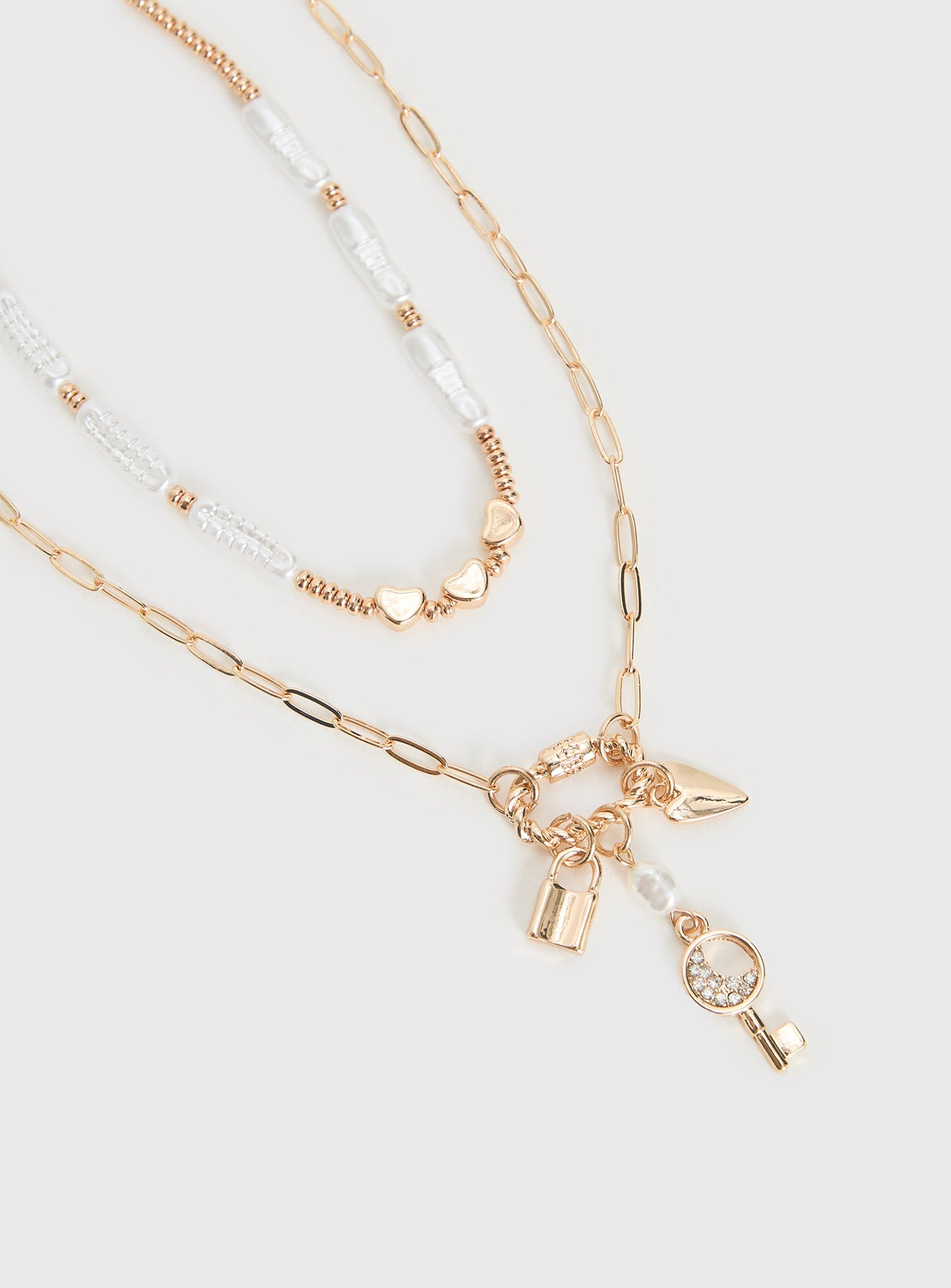 Victorea Necklace Set Gold