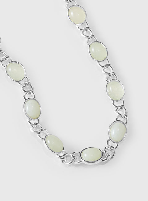 Summertime Sadness Necklace Silver