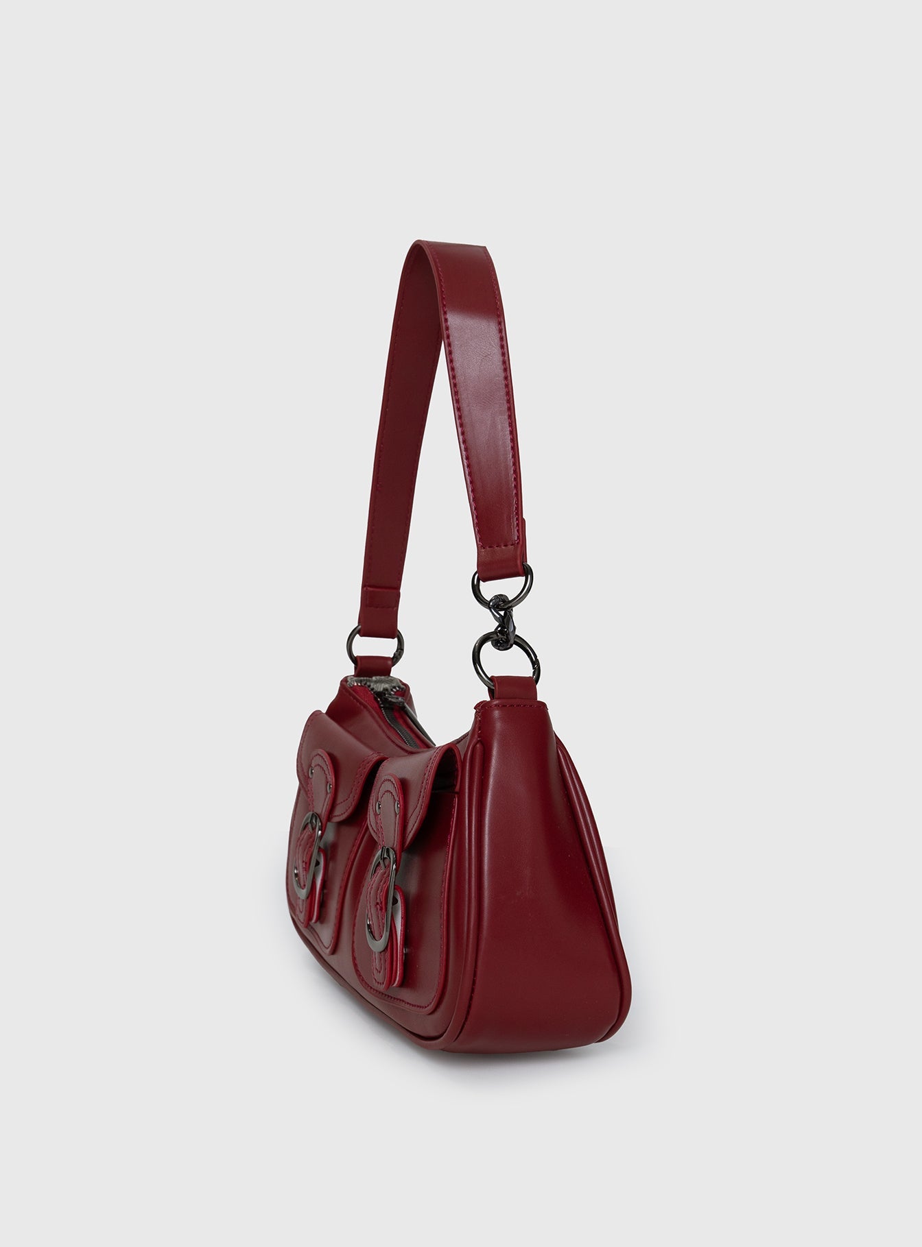 Jayalen Shoulder Bag Red | Princess Polly