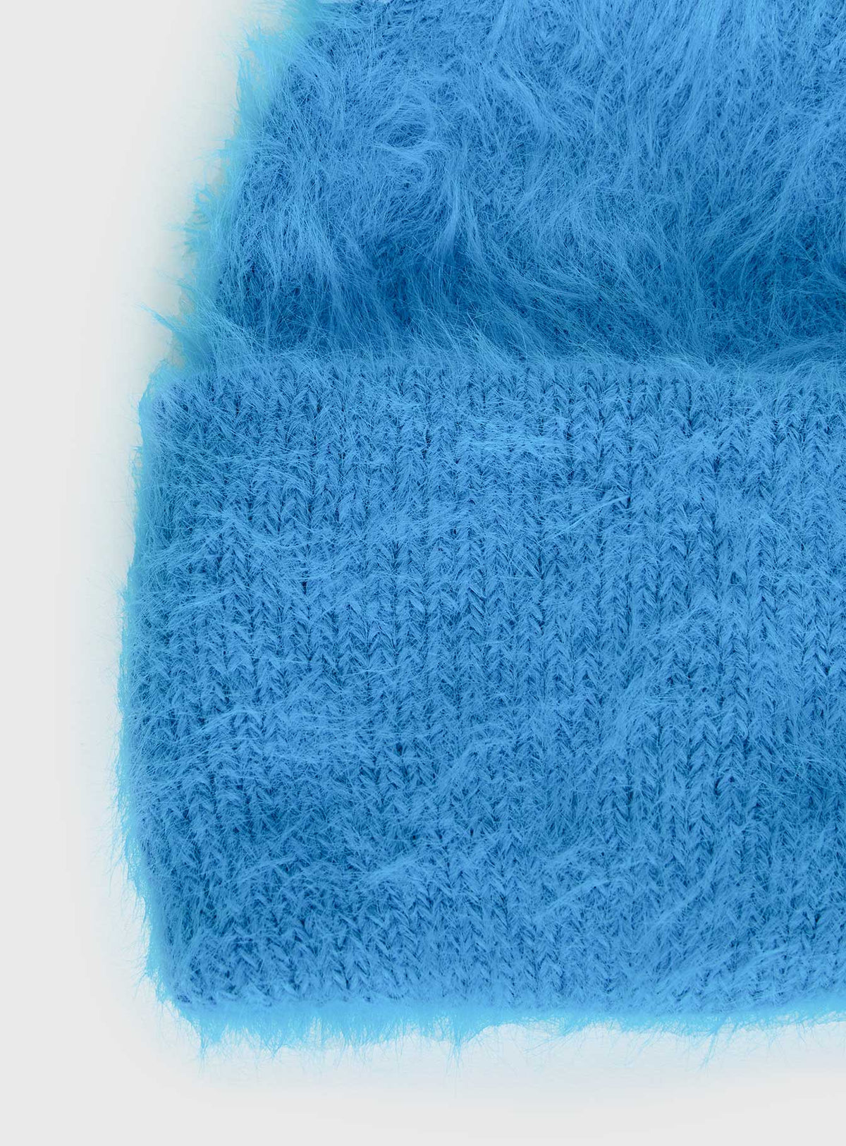 Caevia Fluffy Beanie Cobalt