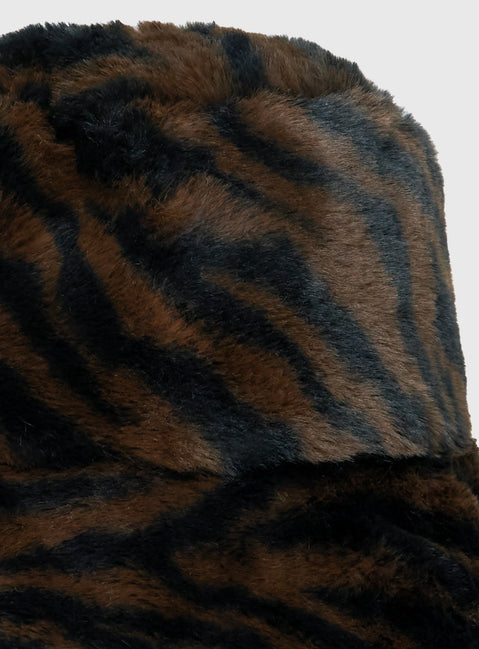 Tuscon Fluffy Hat Multi