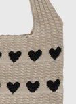 You've Got The Love Crochet Bag Beige