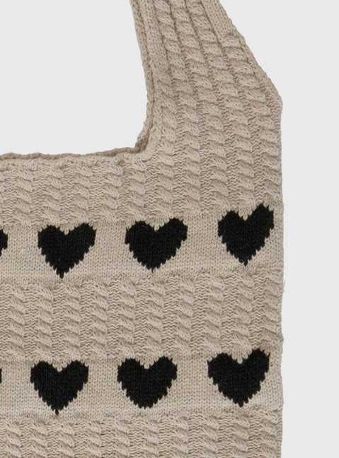 You've Got The Love Crochet Bag Beige