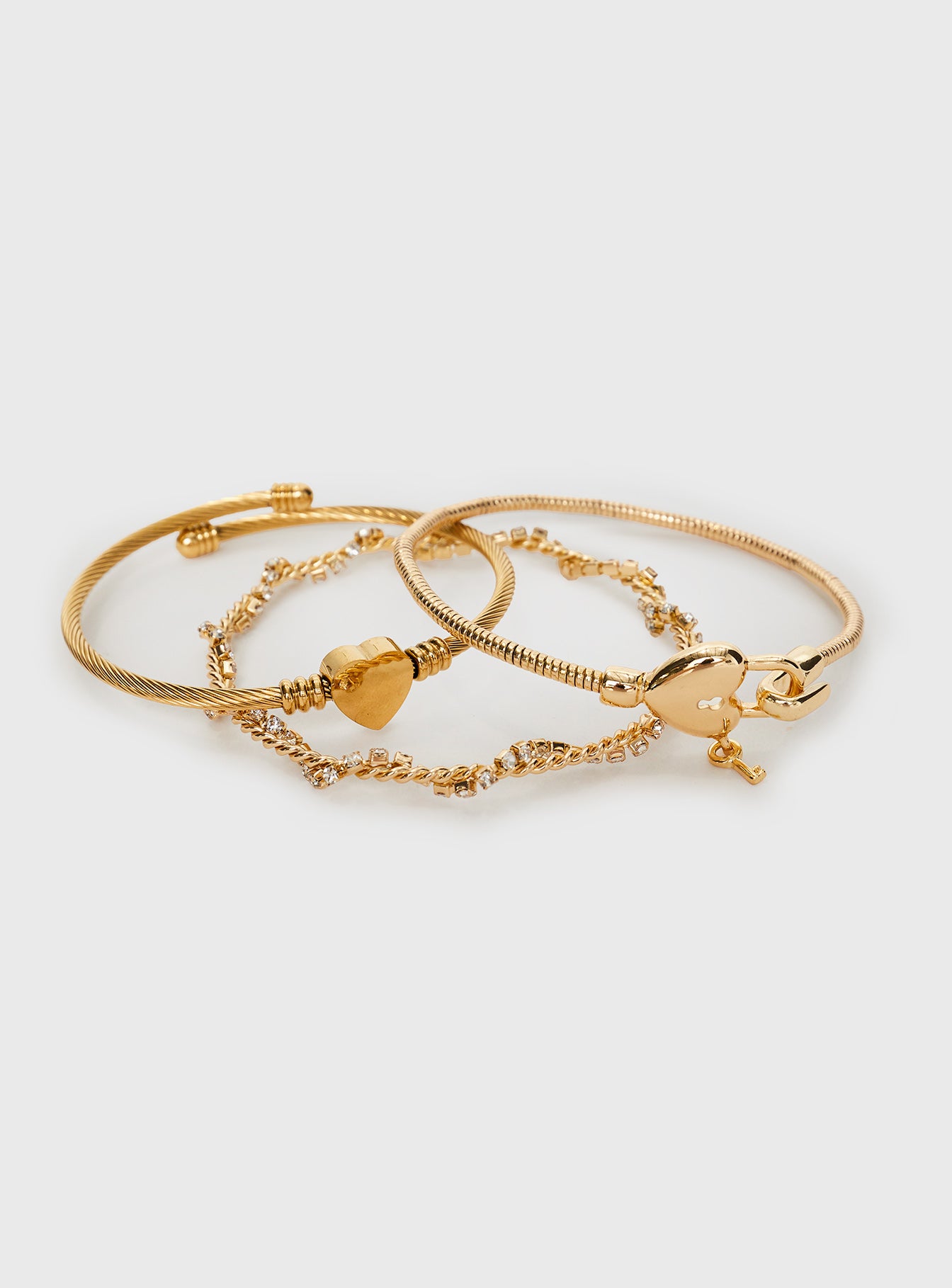 In The Moonlight Bracelet Pack Gold